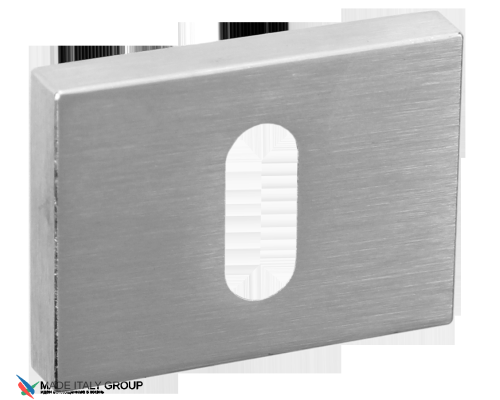 Накладка под ключ буратино на прямоуг основании Fratelli Cattini KEY 6-CS матовый хром 2 шт. Накладка под ключ буратино на прямоуг основании Fratelli Cattini KEY 6-CS матовый хром 2 шт.