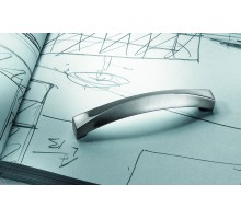 Ручка скоба модерн COLOMBO DESIGN F107D-CR полированный хром 96 мм