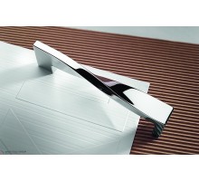 Ручка скоба модерн COLOMBO DESIGN F118E-CR полированный хром 128 мм