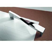 Ручка скоба модерн COLOMBO DESIGN F118E-CR полированный хром 128 мм