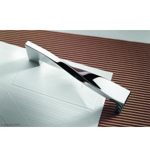 Ручка скоба модерн COLOMBO DESIGN F118E-CR полированный хром 128 мм