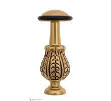 Упор дверной напольный / настенный Venezia ST7 французское золото + коричневый